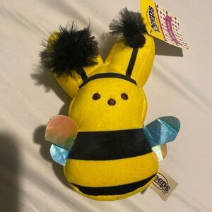 NWT Peeps Yellow Bunny Plush